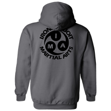 Load image into Gallery viewer, Irondequoit Martial Arts Hooded Sweatshirt - Charcoal