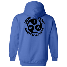 Load image into Gallery viewer, Irondequoit Martial Arts Hooded Sweatshirt - Royal Blue
