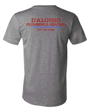 Load image into Gallery viewer, D'Aloisio Plumbing v-neck T-Shirt