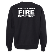 Load image into Gallery viewer, LEISURE WEAR- Hancock Fire Department Crewneck (Full Color Logo w/back)