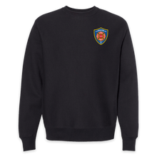 Load image into Gallery viewer, LEISURE WEAR- Hancock Fire Department Crewneck (Front Only Full Color Logo)