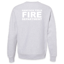 Load image into Gallery viewer, LEISURE WEAR- Hancock Fire Department Crewneck (Full Color Logo w/back)