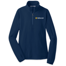 Load image into Gallery viewer, Matthews Port Authority® Ladies Microfleece 1/2-Zip Pullover - WOMENS