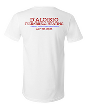 Load image into Gallery viewer, D'Aloisio Plumbing v-neck T-Shirt
