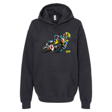Load image into Gallery viewer, Tyler Kuhn GO! Racing Hoodie Black