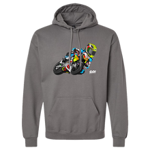 Load image into Gallery viewer, Tyler Kuhn GO! Racing Hoodie Charcoal
