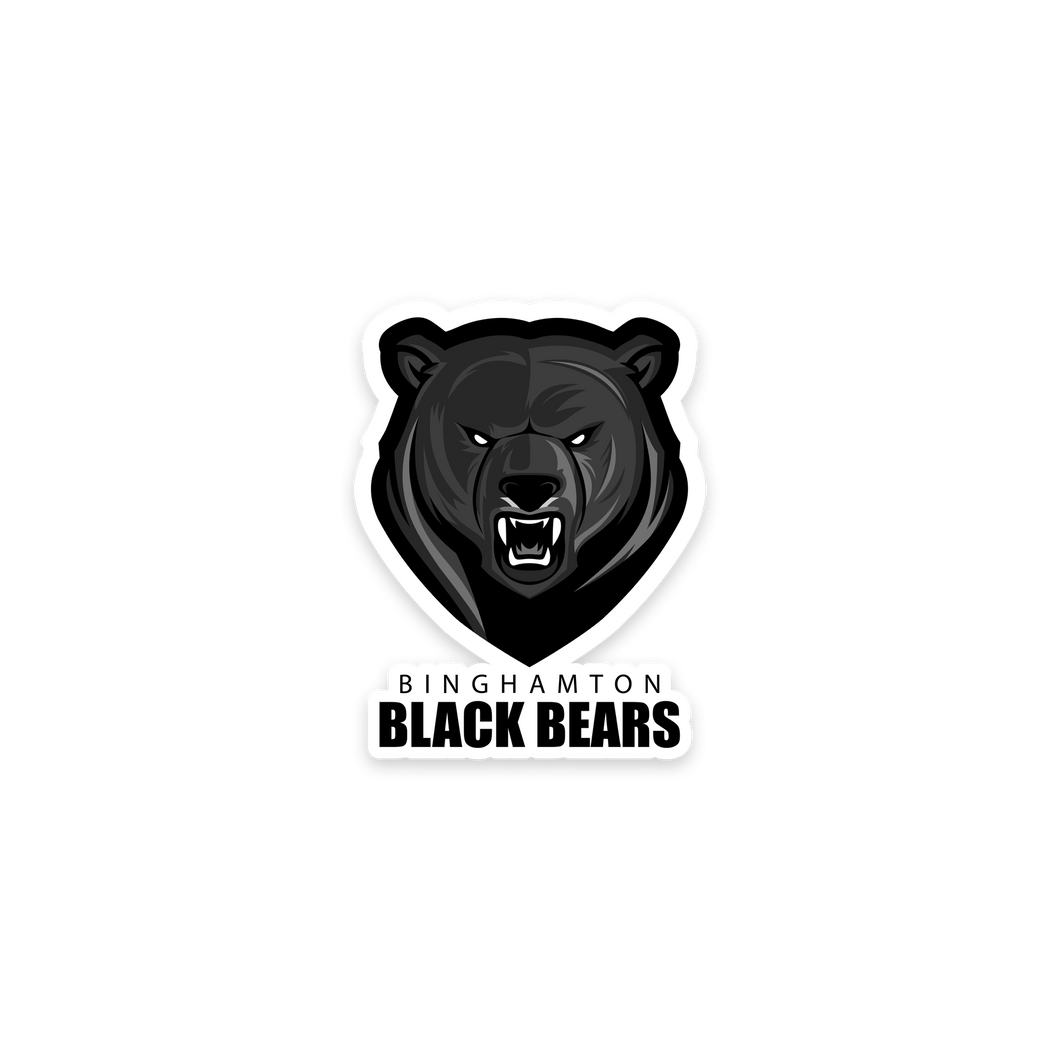 Binghamton Black Bears Alt Logo Sticker