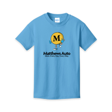Load image into Gallery viewer, Matthews &#39;Matty&#39; Youth T-shirt (Design #3)
