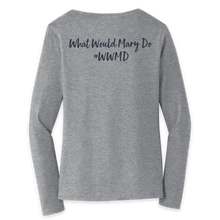 Load image into Gallery viewer, Angel Peer Support Ministries - Ladies Long Sleeve Vneck
