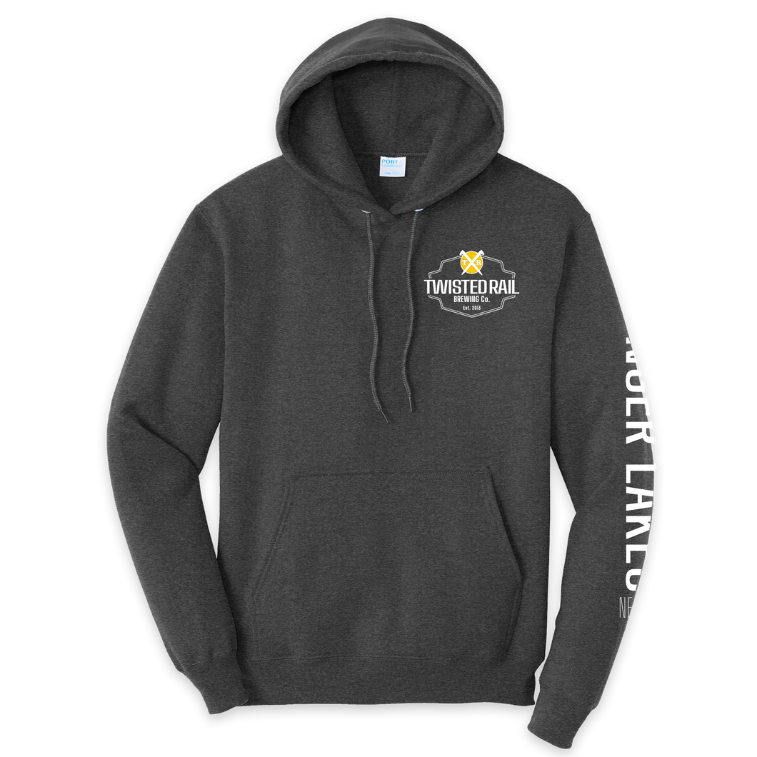 Twisted Rail Hooded Sweatshirt