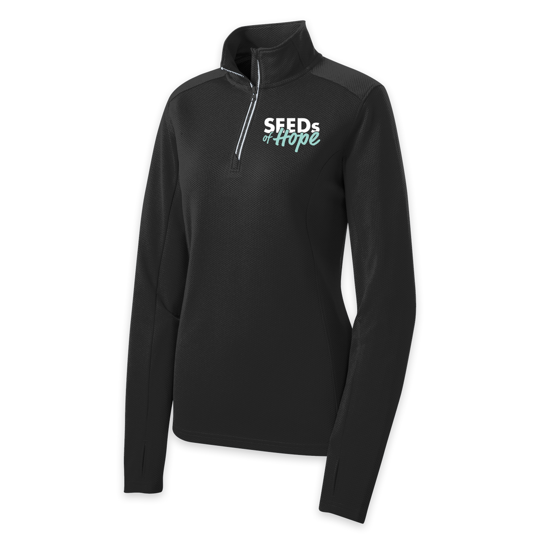 SEEDS of Hope - Ladies 1/4 Zip Pullover