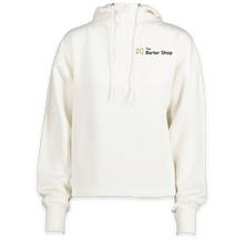 Load image into Gallery viewer, Barter Shop 1/4 Zip Ladies Hoodie
