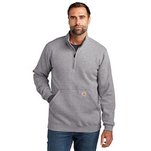 Load image into Gallery viewer, Matthews Carhartt® Midweight 1/4-Zip Mock Neck Sweatshirt - MENS
