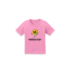 Load image into Gallery viewer, Matthews &#39;Matty&#39; Infant T-shirt (Design #3)
