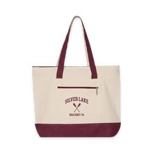 Load image into Gallery viewer, Silver Lake Zippered Tote
