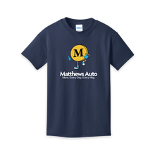 Load image into Gallery viewer, Matthews &#39;Matty&#39; Youth T-shirt (Design #3)
