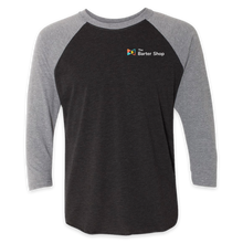 Load image into Gallery viewer, Barter Shop 3/4 Sleeve Baseball Tee
