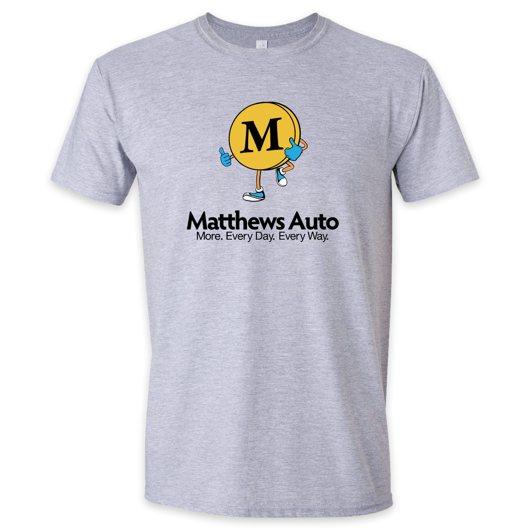 Matthews 'Matty' Adult T-shirt (Design #3)