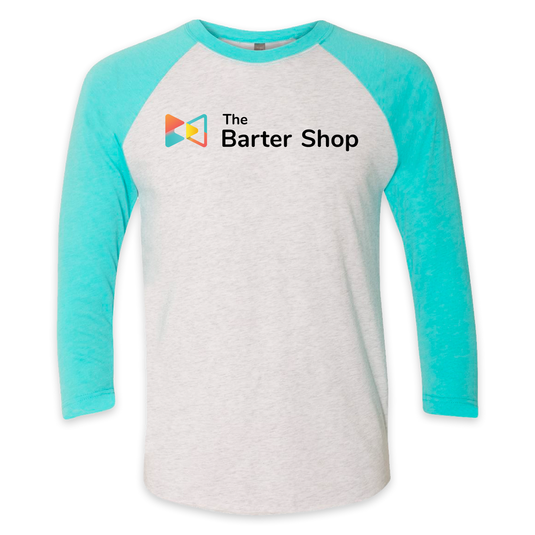 Barter Shop 3/4 Sleeve Baseball Tee