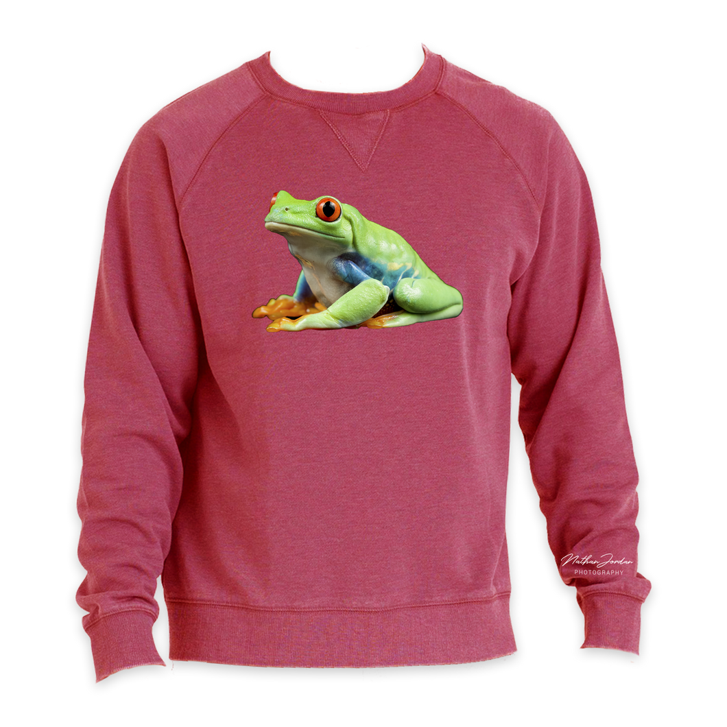 Nathan Jordan Photography - Red Eyed Frog Crewneck