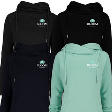 Load image into Gallery viewer, BLOOM Ladies Cowl Neck Sweatshirt
