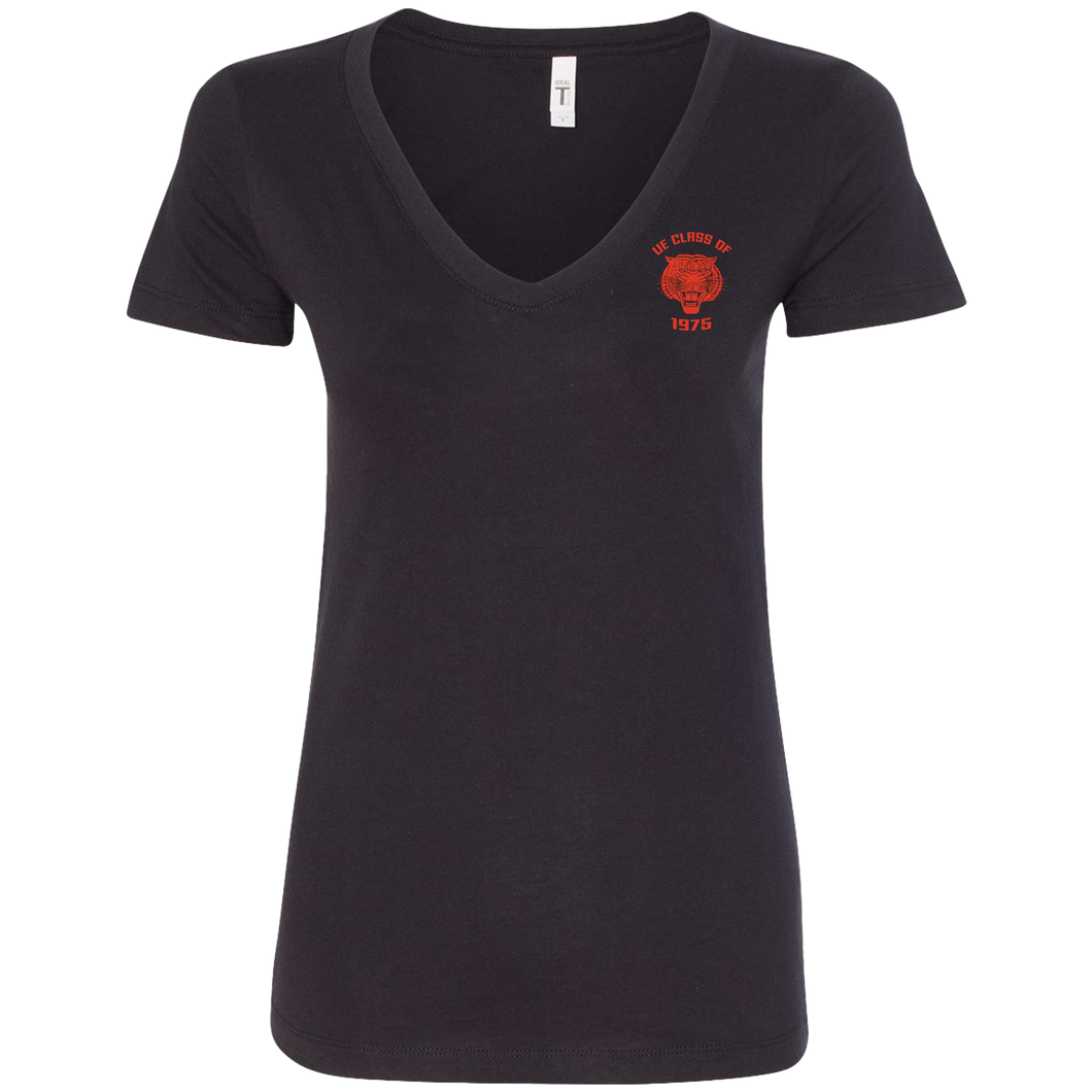 UE Class of 1975- Ladies Vneck Tshirt