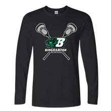 Load image into Gallery viewer, BU Lacrosse - Black Long Sleeve
