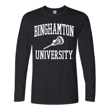 Load image into Gallery viewer, BU Lacrosse - Black Long Sleeve
