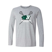 Load image into Gallery viewer, BU Lacrosse - Sport Grey Long Sleeve
