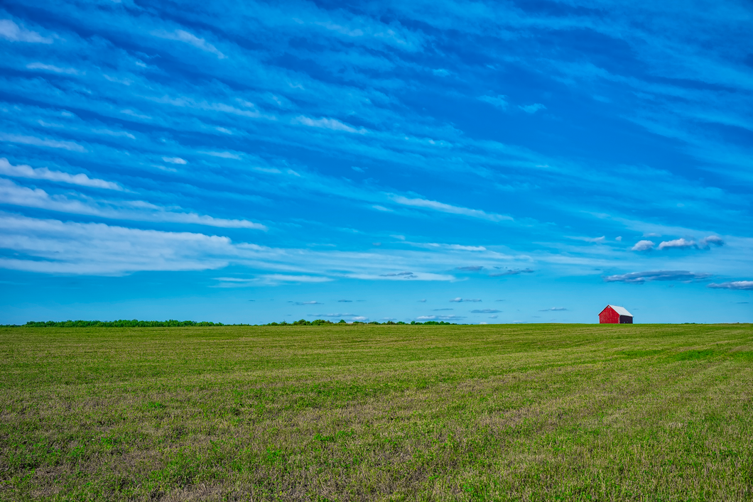 Red Barn Framed Photo Print