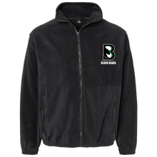 Load image into Gallery viewer, Black Bears Fleece Jacket
