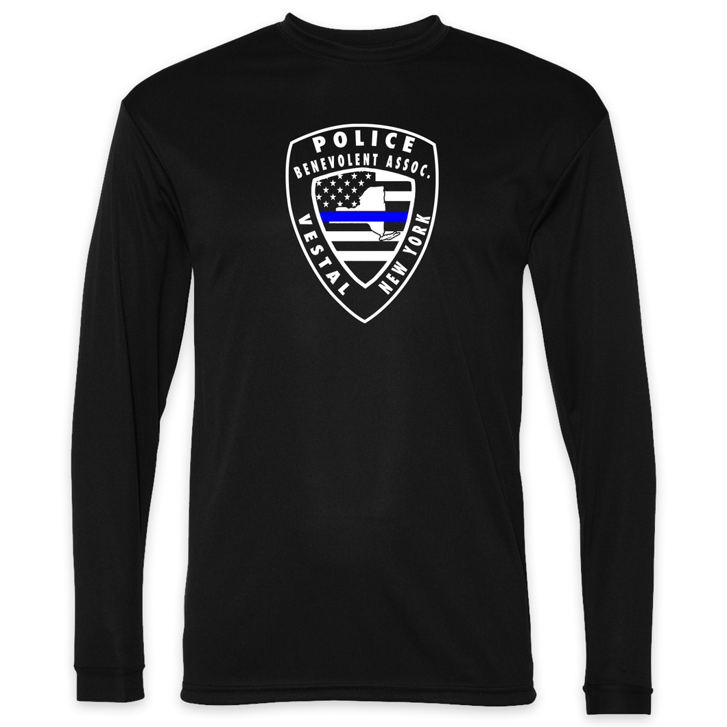 PBA Long Sleeve Performance Shirt- Full Chest Logo