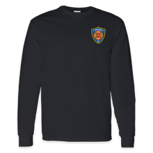 Load image into Gallery viewer, ON DUTY- Hancock Fire Department Long Sleeve Tee (Full Color Logo w/back)
