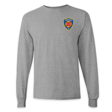 Load image into Gallery viewer, ON DUTY- Hancock Fire Department Long Sleeve Tee (Front Only Full Color Logo)
