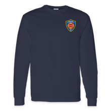 Load image into Gallery viewer, ON DUTY- Hancock Fire Department Long Sleeve Tee (Front Only Full Color Logo)
