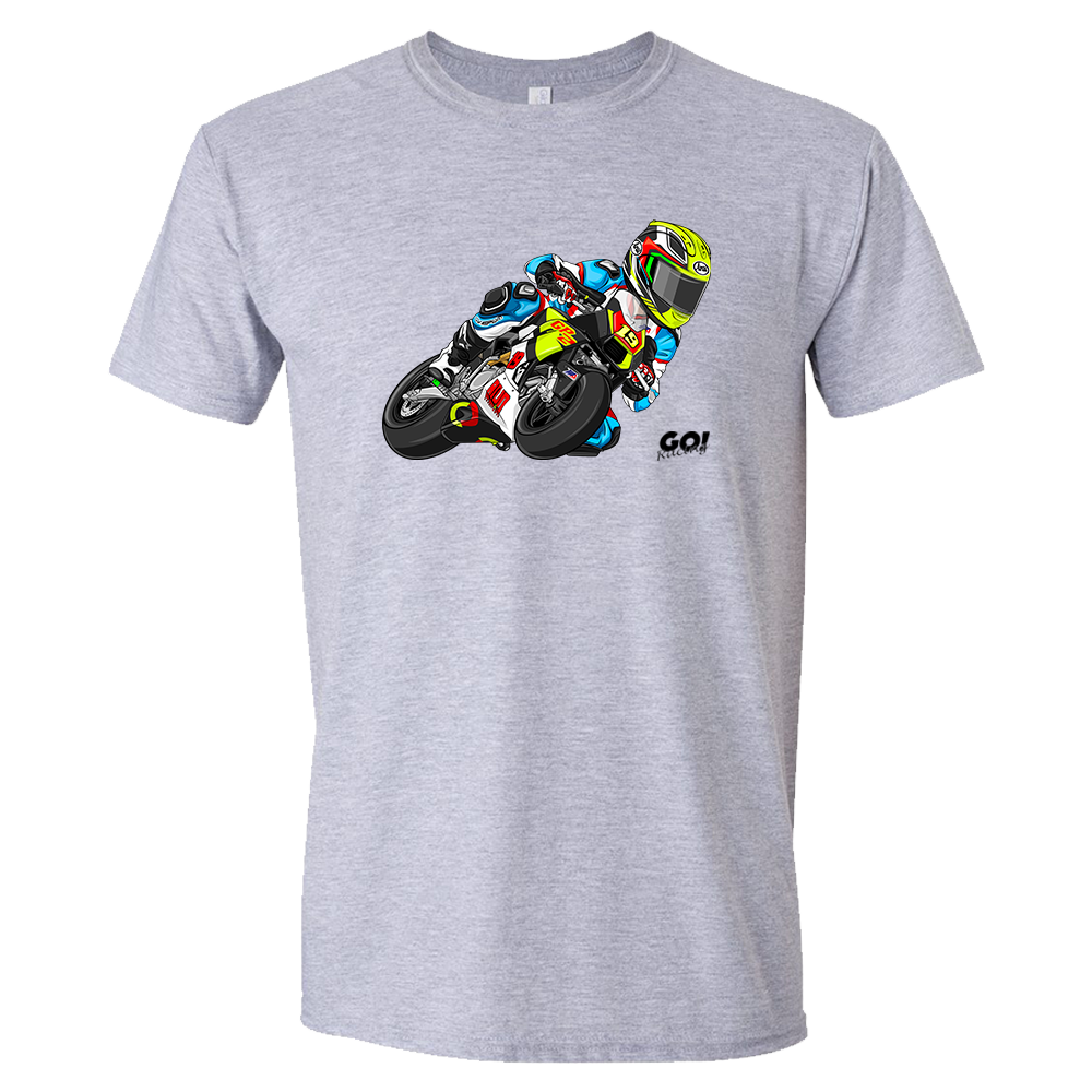 Tyler Kuhn GO! Racing T-shirt Grey