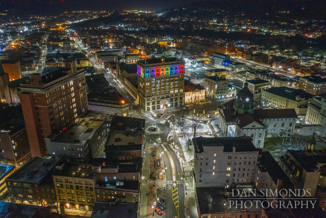 Downtown Skyline by Dan Simonds Photo Print