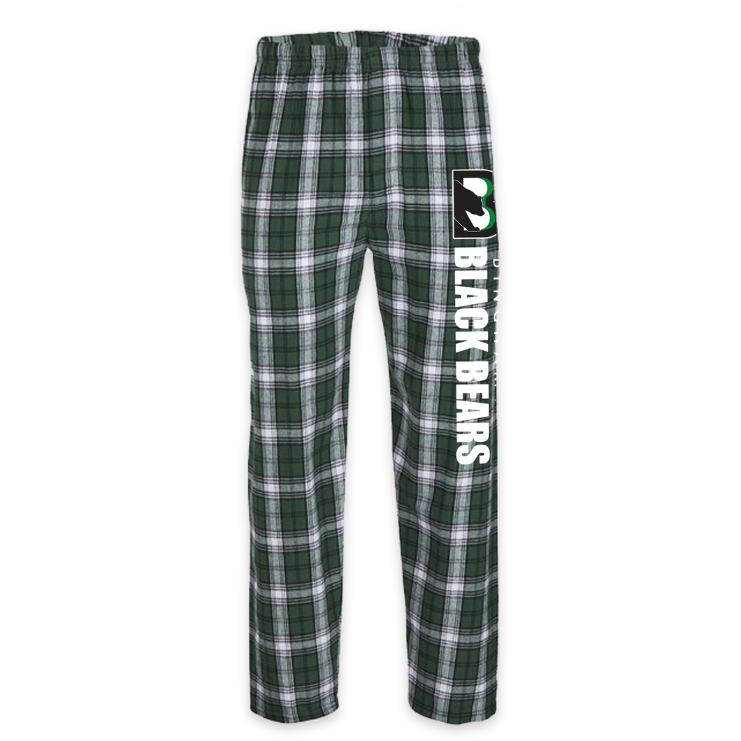 Black Bears Flannel Sleep Pants