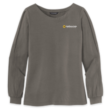 Load image into Gallery viewer, WOMENS Matthews Port Authority ® Ladies Luxe Knit Jewel Neck Top
