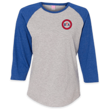 Load image into Gallery viewer, Binghamton Teachers&#39; Association Women&#39;s Baseball Tee
