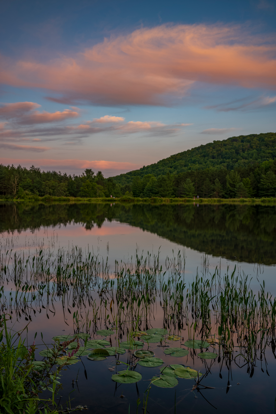 Aqua Terra Wilderness Area Sunset Framed Photo Print