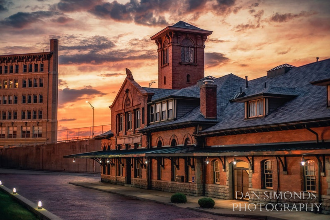 Lackawanna Train Station by Dan Simonds Canvas Print