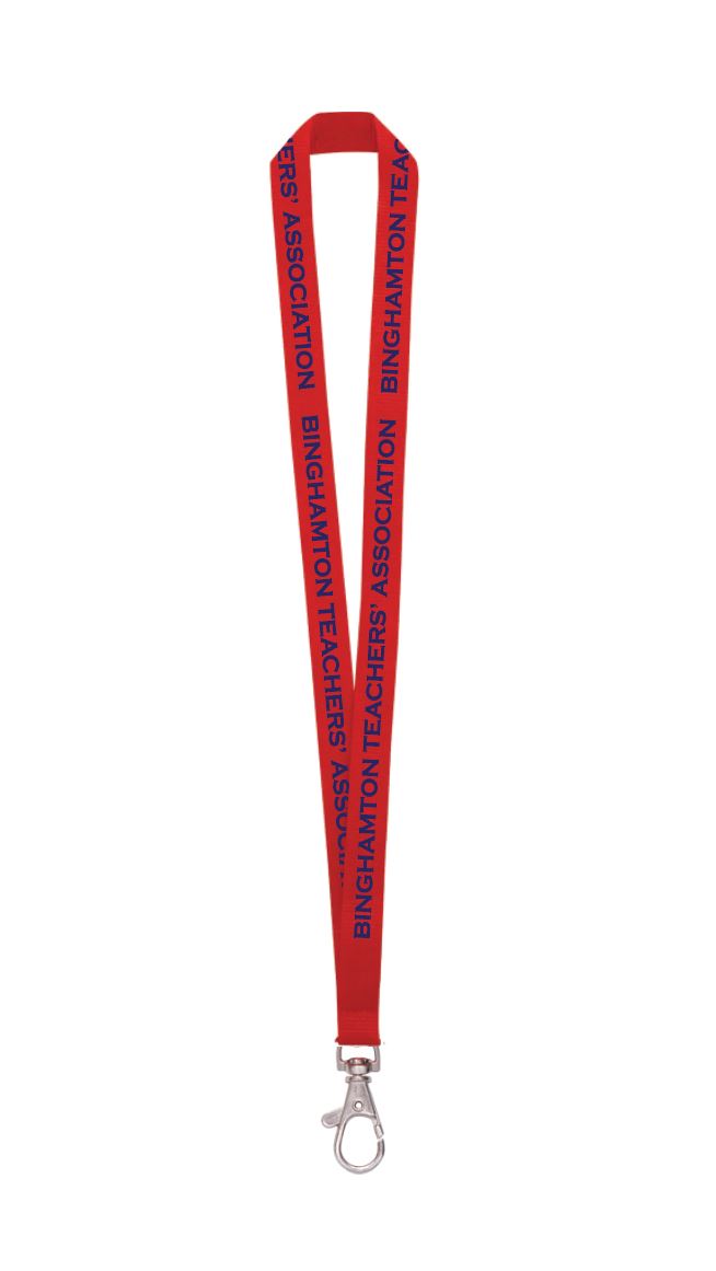 Binghamton Teachers' Association Lanyard