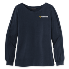 Load image into Gallery viewer, WOMENS Matthews Port Authority ® Ladies Luxe Knit Jewel Neck Top
