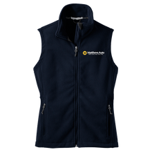 Load image into Gallery viewer, Matthews- Women&#39;s Fleece Vest - WOMENS
