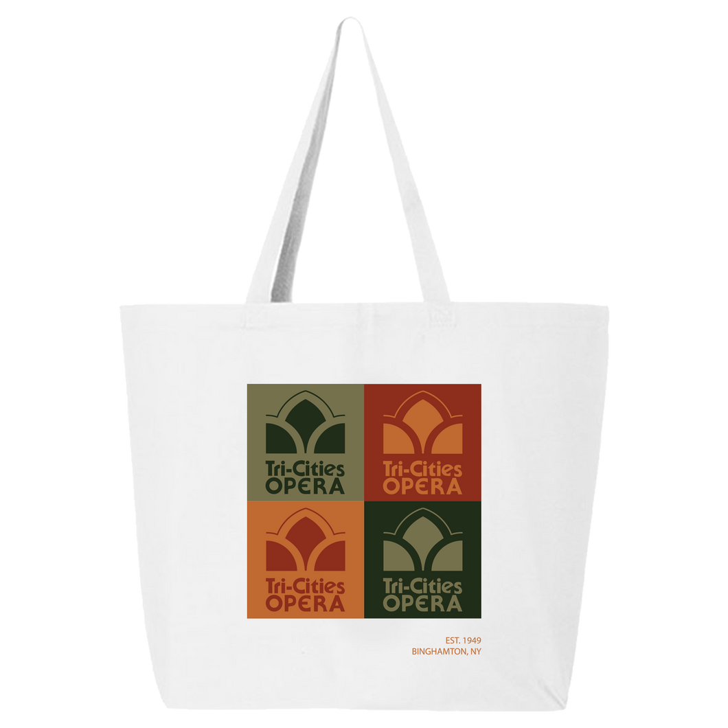 Tri-Cities Opera Tote - Retro Logo