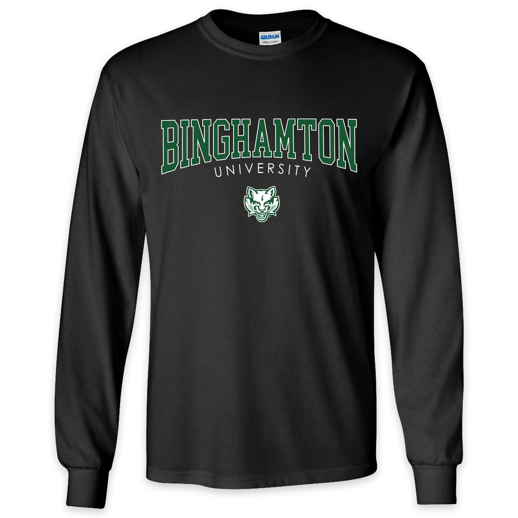 Binghamton University Black Long Sleeve Tee