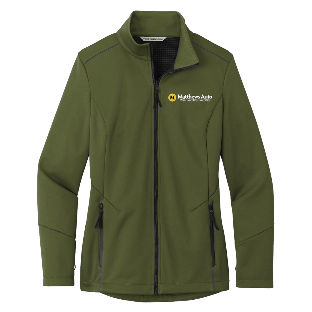 Matthews Ladies Port Authority Soft Shell Jacket - WOMENS