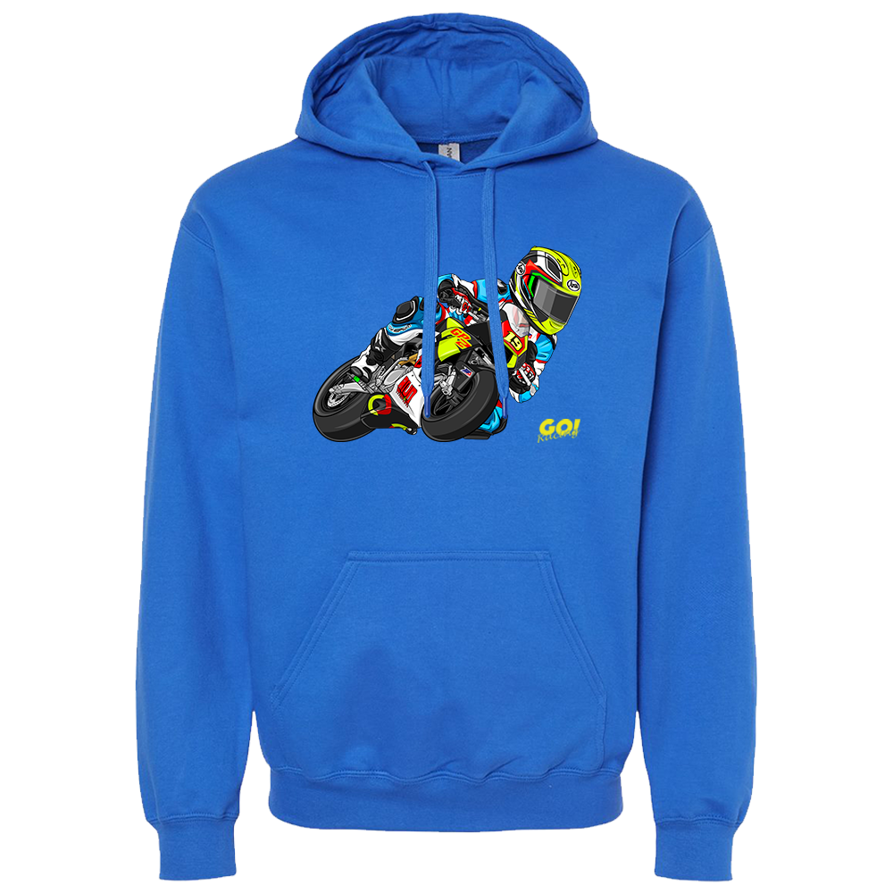 Tyler Kuhn GO! Racing Hoodie Royal Blue
