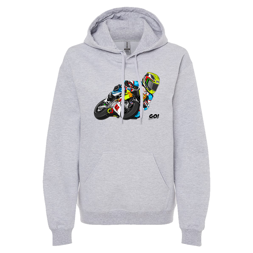 Tyler Kuhn GO! Racing Hoodie Sport Grey